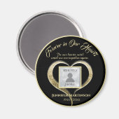 フォトメモリアル永遠に私たちのハート マグネット (正面/裏面)