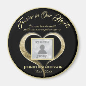 フォトメモリアル永遠に私たちのハート マグネット (正面)