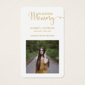 フォトメモリアル祈りの言葉カード (正面)