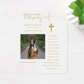 フォトメモリアル祈りの言葉カード (デスク)