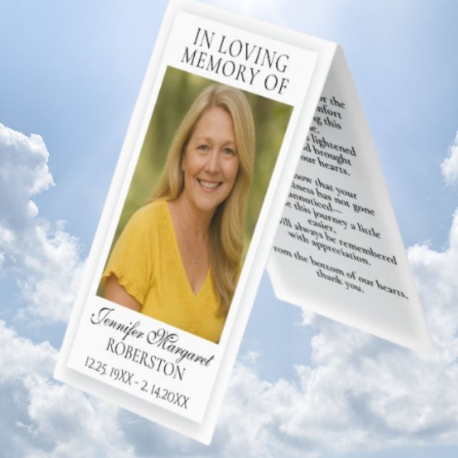 フォトメモリアル祈りの言葉カード (クリエイターアップロード済み)