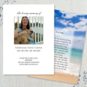 フォトメモリアル私はフリー祈りの言葉カード2 名刺