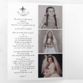 フォトメモリアル葬儀お祝いプログラム 三つ折りプログラム (内部最初)