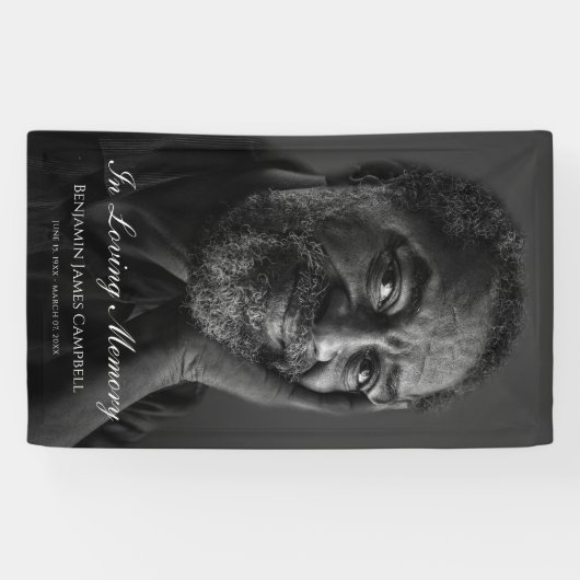 フォトメモリアル葬儀の献上品 横断幕 (横)