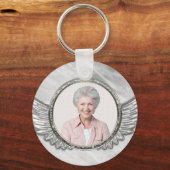フォトメモリアル葬儀キーチェーン キーホルダー (正面)