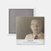 フォトメモリアル葬儀モノグラム マグネット (正面/裏面)