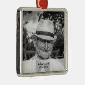 フォトメモリアル記念オーナメント メタルオーナメント (右)