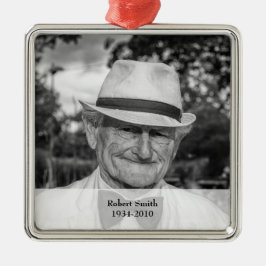 フォトメモリアル記念オーナメント メタルオーナメント
