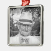 フォトメモリアル記念オーナメント メタルオーナメント (左)