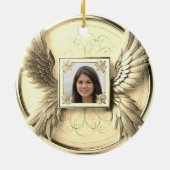 フォトメモリアル セラミックオーナメント (裏面)