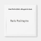 フォトメモリカスタマイズー マグネット (正面)