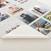 フォトメモリーズ最高のパパカーキハート シェルパブランケット (3/4)