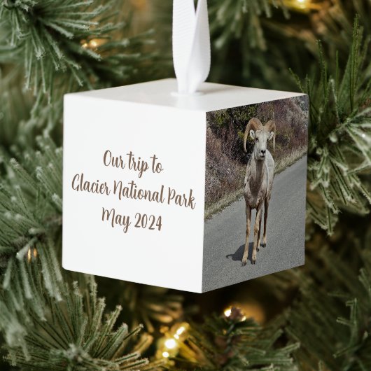 フォトメモリ キューブオーナメント (ツリー)