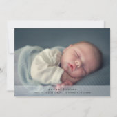 フォトメリーとブライトクリスマスホリデー誕生 シーズンカード (裏面)