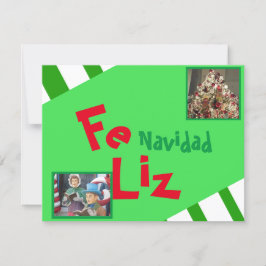 フォトメリークリスマススペインのクリスマスレタリング