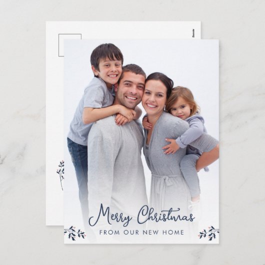 フォトメリークリスマスニューホーム シーズンポストカード (正面/裏面)