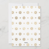 フォトメリークリスマスハッピーニューイヤーグレー シーズンカード (裏面)