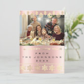 フォトメリークリスマスハッピーニューイヤーバラ シーズンカード (スタンド正面)