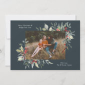 フォトメリークリスマスボタニカルカード シーズンカード (正面)