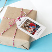 フォトメリークリスマス ギフトタグ