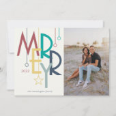 フォトメリーヴィンテージブライトカラフル シーズンカード (正面)