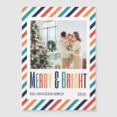 フォトメリー&ブライトレトロカラフルストライプ (正面)