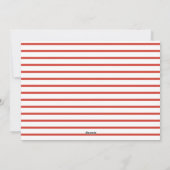 フォトメレカリキマカパーソナライズされた花 シーズンカード (裏面)