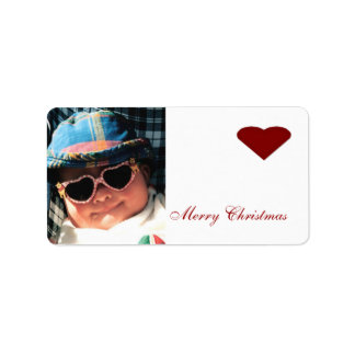 フォトメーリングのラベル ラベル