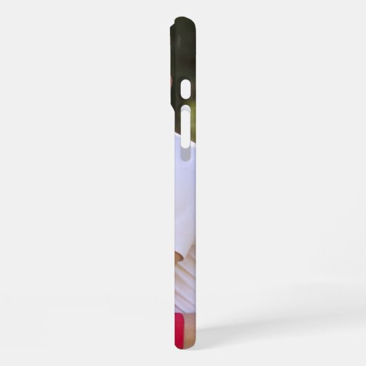 フォトモカスタムトグラムパーソナライズされたスリムフィットの作成 iPhoneケース (左側面)