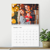 フォトモザイクミックスコラージファミリー2025 カレンダー