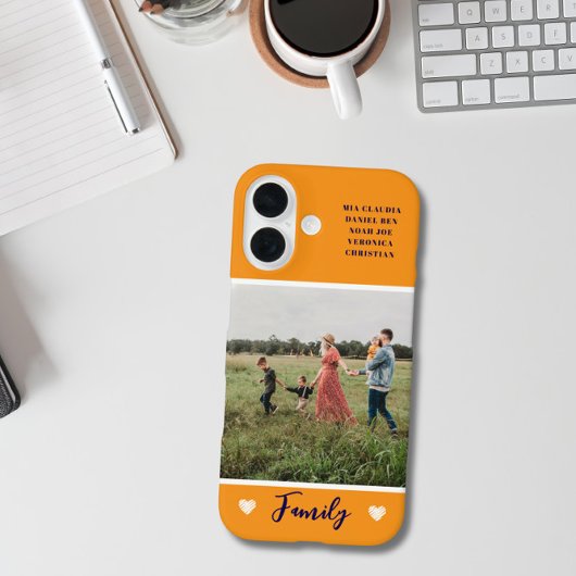 フォトモダンオレンジ Case-Mate iPhoneケース