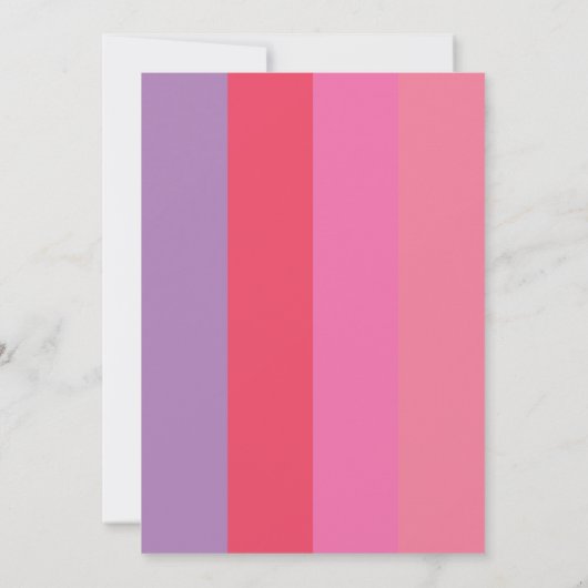 フォトモダンオーナメントクリスマスツリーカード 招待状 (裏面)