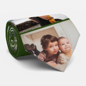 フォトモダンコラージュのパーソナライズされたパパモード ネクタイ (ロール)