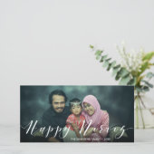 フォトモダンタイポグラフィハッピーノーズ新年 (スタンド正面)