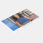 フォトモダンハッピーリタイアメントパーティー白 ゲストブック (コーナー)