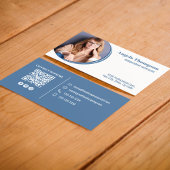 フォトモダンビジネスQRコード 名刺