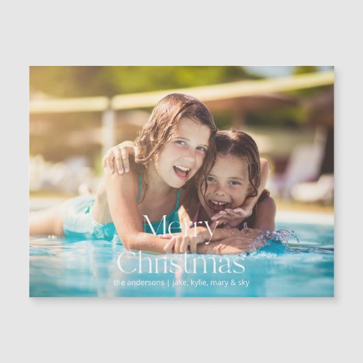 フォトモダンフォントクリスマス (正面)