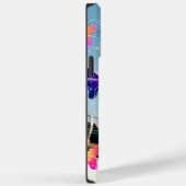 フォトモダンベスティーズグリッターバタフライバイオレット Case-Mate iPhoneケース (裏面 / 右)