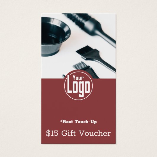 フォトモダンルートTouchアップ伝票カード (正面)