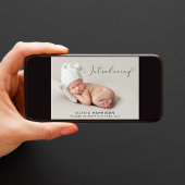 フォトモダン誕生の紹介 案内状