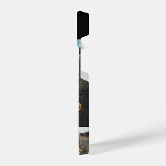 フォトモノグラエレガントムブラック iPhoneケース (左側面)