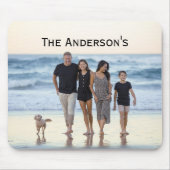 フォトモノグラカスタマイズムパーソナライズ写真 マウスパッド (正面)