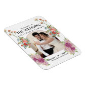 フォトモノグラム結婚式招待状 マグネット (右側)