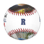 フォトモノグラム野球マザーギフト 野球ボール (裏面)