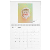 フォトモンタージュのカレンダー-イメージのパッチワーク カレンダー (2月 2026)