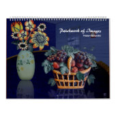 フォトモンタージュのカレンダー-イメージのパッチワーク カレンダー (カバー)