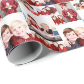 フォトモンタージュの折り返し紙 ラッピングペーパー (ロールコーナー)