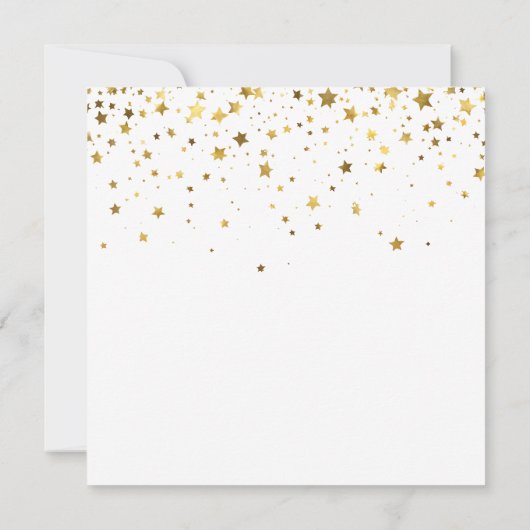 フォトモンタージュ誕生日パーティー40歳 招待状 (裏面)