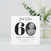 フォトモンタージュ誕生日パーティー60歳 招待状 (スタンド正面)