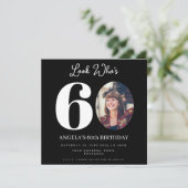 フォトモンタージュ誕生日パーティー60歳 招待状 (スタンド正面)